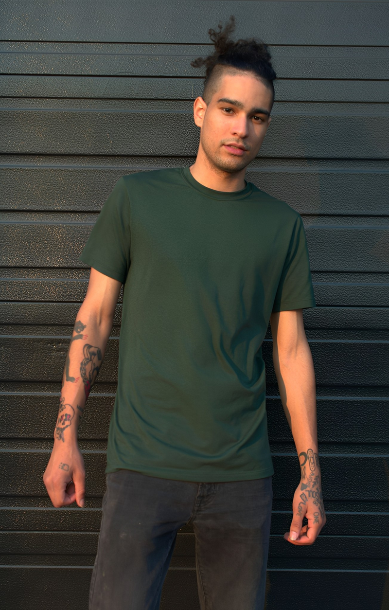 Men’s/Unisex Basic Slim Fit Bamboo T-Shirt
