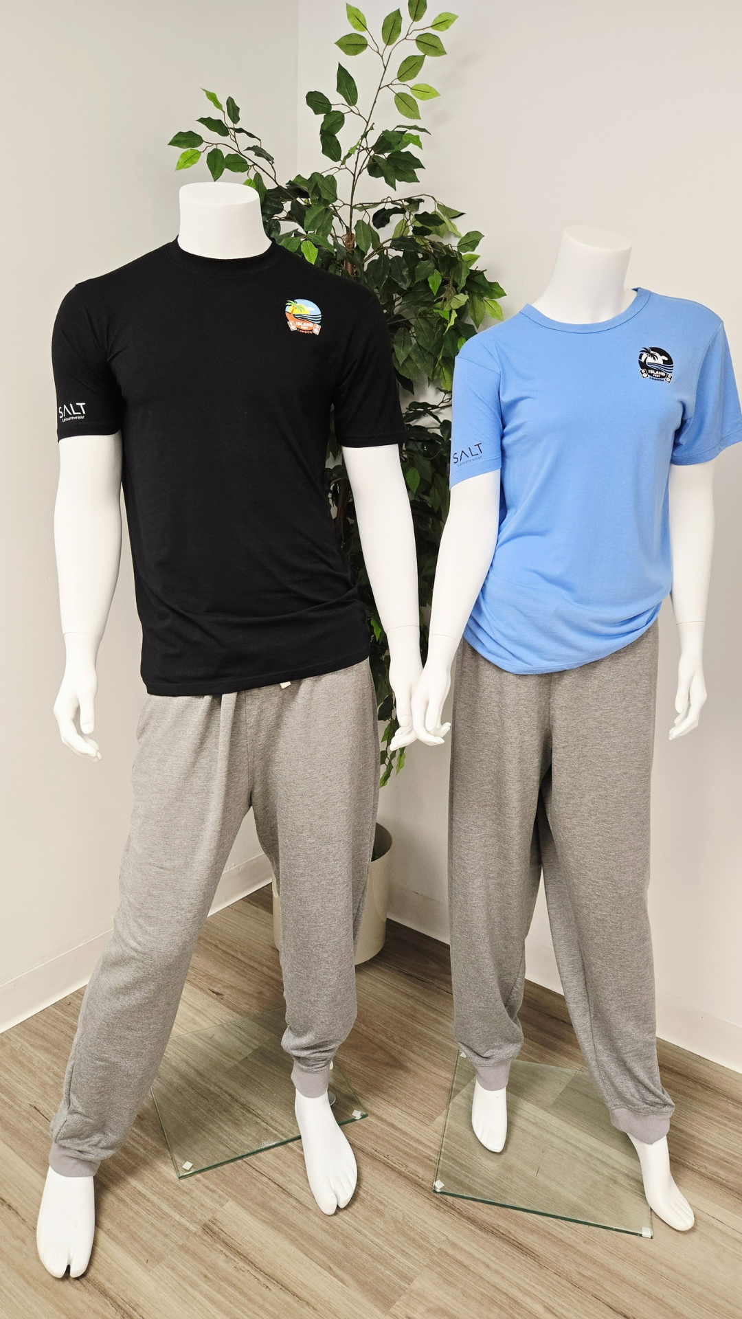 Island Fest Exclusive: Ocean Blue Relaxed Fit Bamboo Tee (Unisex)