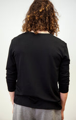 Men’s Bamboo Black Long Sleeve Top - SALT Leisure Wear